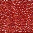 10060 Sheer Coral Red Magnifica Glass Seed Beads
