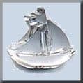 12303 Sailboat Matte Crystal Mill Hill Treasure