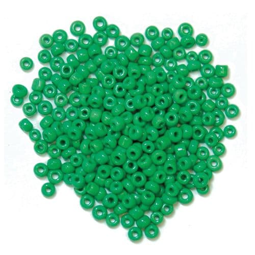 160/04 Trimits Green Seed Beads