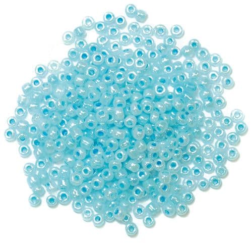 160/12 Trimits Ice Blue Seed Beads