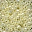 16603 Creamy Pearl Size 6 Pony Glass Seed Beads