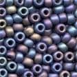 16611 Frosted Jewel Tones Pony Glass Size 6 Pony Seed Beads
