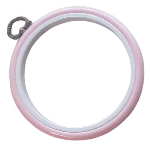 3" Pink Flexi Hoop Frame