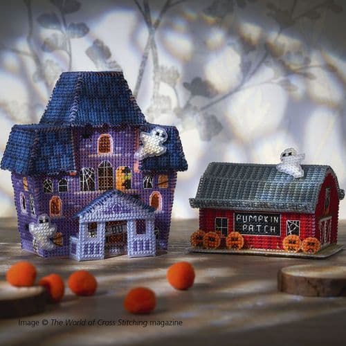 3D Halloween Houses WOXS Issue 324 October 2022 project pack