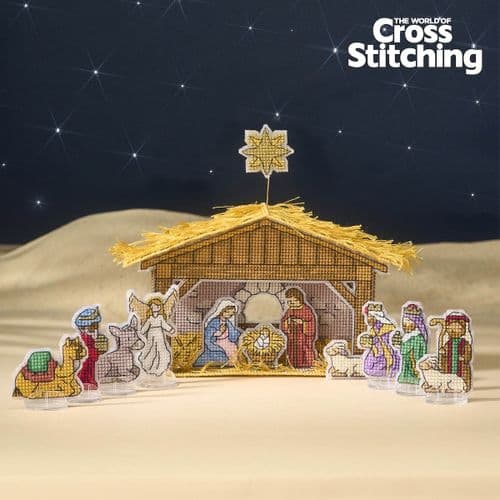3D Nativity Scene WOXS Issue 378 project pack