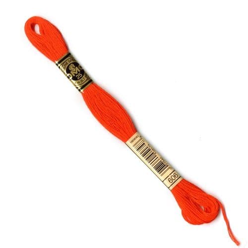 606  - DMC stranded cotton thread