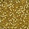 62031 Gold Frosted Glass Seed Beads