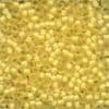 62041 Buttercup Frosted Glass Seed Beads