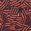72052 Red Velvet Small Bugle Glass Seed Beads