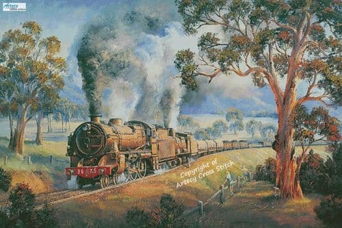 A Friendly Wave (Large) by Artecy printed cross stitch chart