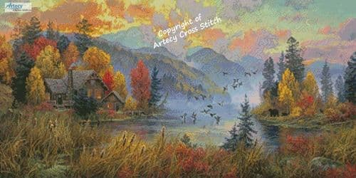 A Place Called Home by Artecy printed cross stitch chart
