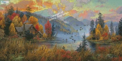 A Place Called Home (Large) by Artecy printed cross stitch chart