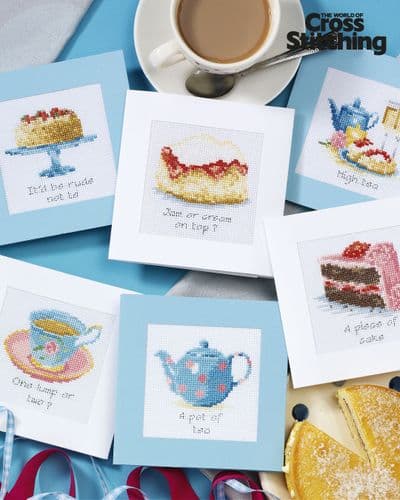 Afternoon Tea Cards WOXS Issue 362 project pack
