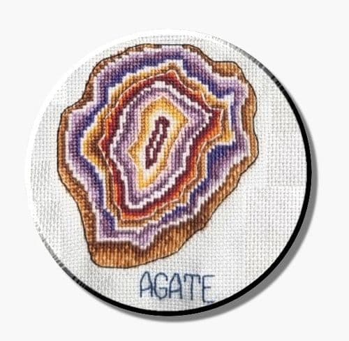 Agate Crystal Needle Minder