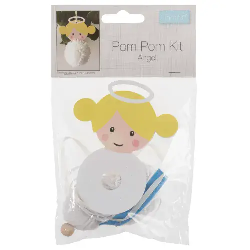 Angel Pom Pom Decoration Kit