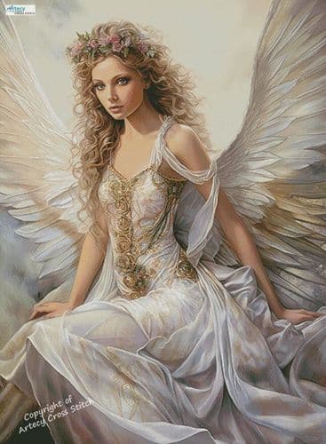 Angelic (Large) by Artecy printed cross stitch chart