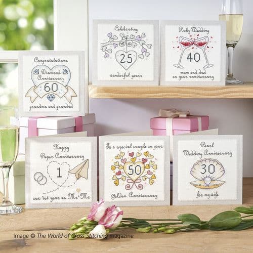 Anniversary Cards WOXS Issue 323 September 2022 project pack