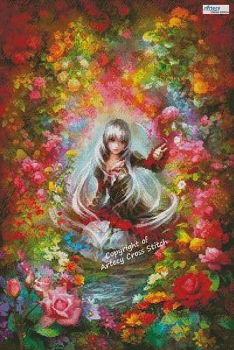 Arcana Rouge by Artecy printed cross stitch chart