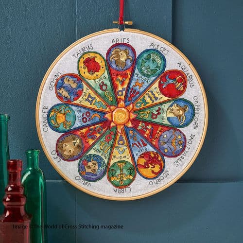 Astrology Wheel WOXS Issue 331 project pack