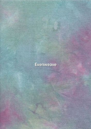 Aurora Evenweave hand dyed by Fabrics by CraftiKate