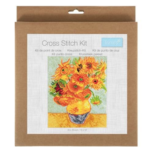 Autumn Bloom cross stitch kit Large