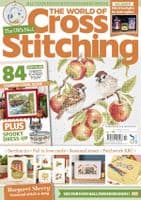 Autumn Cat Hoop Margaret Sherry WOXS Issue 363 project pack