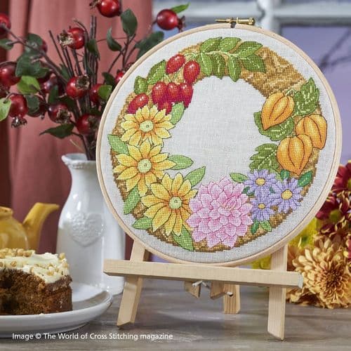 Autumn Wreath WOXS Issue 350 project pack