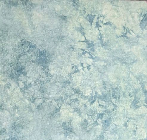 Aventurine Aida hand dyed by Fabrics by CraftiKate