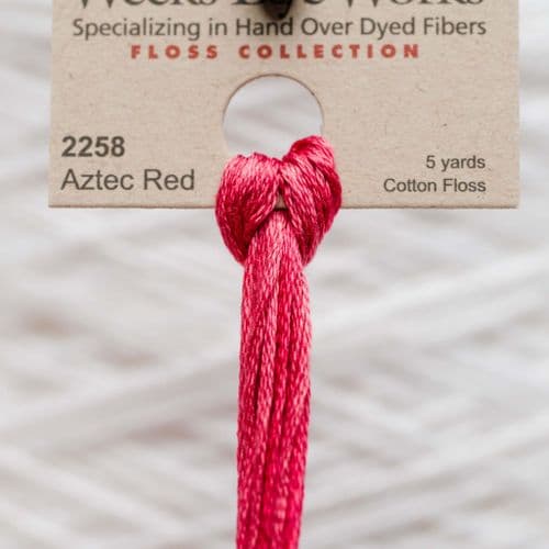 Aztec Red 2258 Weeks Dye Works thread