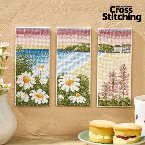 Beach Triptych WOXS Issue 373 project pack