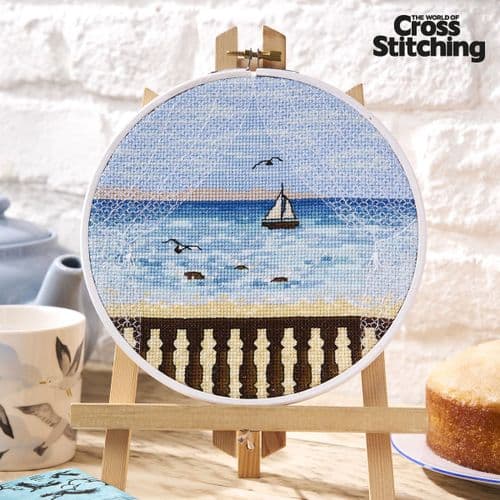 Beach View Hoop WOXS Issue 361 project pack