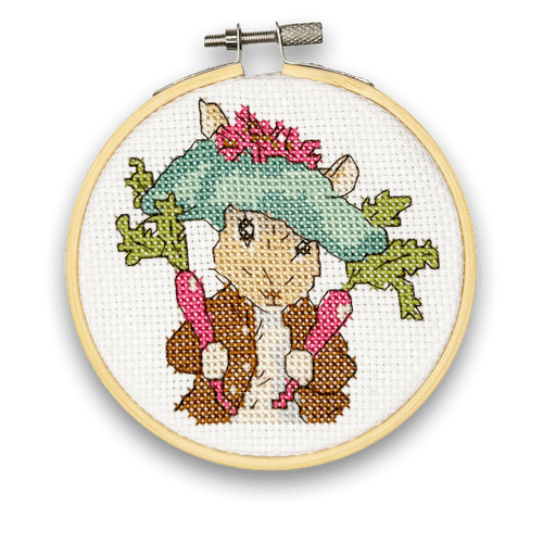Beatrix Potter Benjamin Bunny Mini Cross Stitch Kit