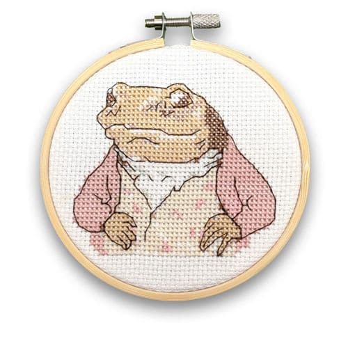 Beatrix Potter Jeremy Fisher Mini Cross Stitch KIt