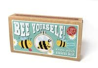 Bee Yourself! Matchbox Mini Cross Stitch Kit
