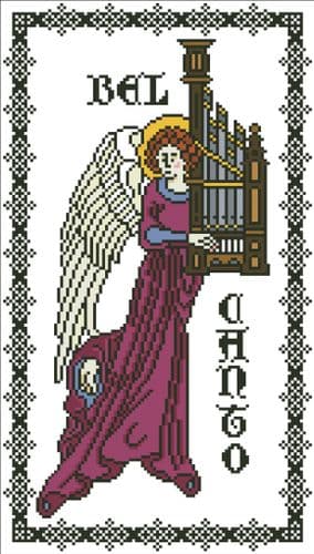 Bel Canto by Arelate Studio cross stitch chart