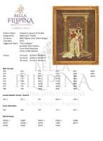 Bella Filipina Cleopatra, Queen of the Nile printed cross stitch chart