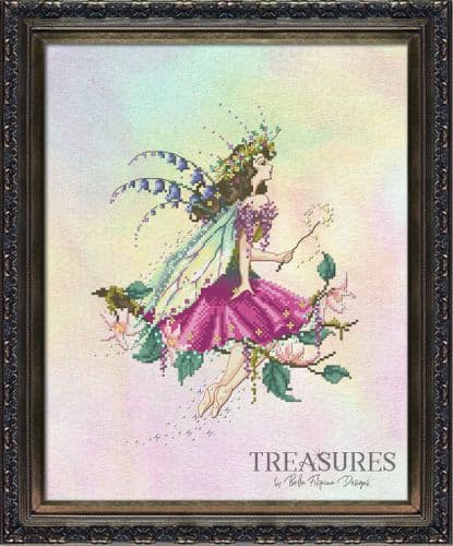 Bella Filipina Cottage Garden Sprite printed cross stitch chart