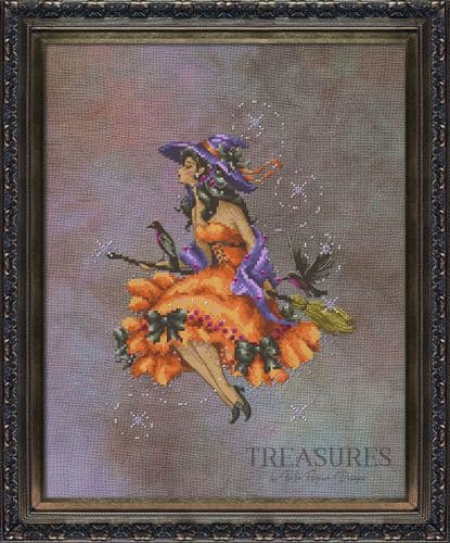 Bella Filipina Enchantress Laveannia printed cross stitch chart