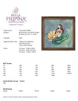 Bella Filipina Esmerelda printed cross stitch chart