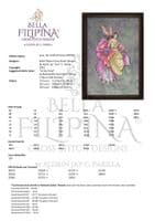 Bella Filipina Julia, The Firefly Princess printed cross stitch chart