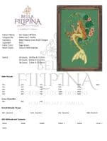 Bella Filipina Sol Tropica printed cross stitch chart