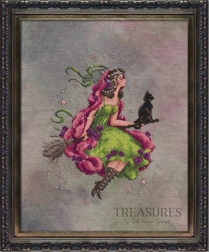 Bella Filipina Sorceress Ashaenvale printed cross stitch chart