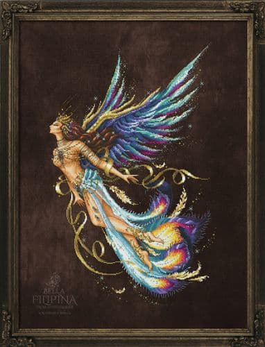 Bella Filipina The Flight of Adarna printed cross stitch chart