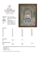 Bella Filipina The Glass Slipper printed cross stitch chart
