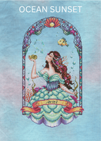 Bella Filipina The Golden Voice printed cross stitch chart