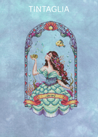 Bella Filipina The Golden Voice printed cross stitch chart