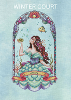 Bella Filipina The Golden Voice printed cross stitch chart