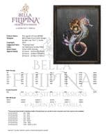 Bella Filipina The Legend of Freya printed cross stitch chart
