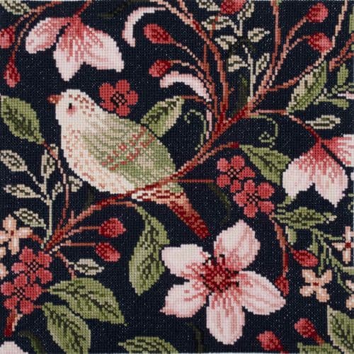 Bird Blossom cross stitch kit