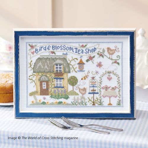 Bird & Blossom Tea Shop WOXS Issue 321 July 2022 project pack